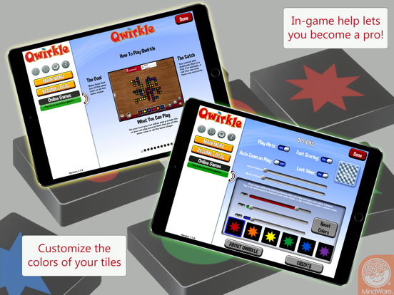 Qwirkle iPad app afbeelding 5