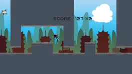 Game screenshot Backflip Stickman Ninja Runner apk