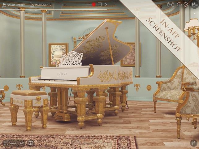 Piano 3D - Real ピアノ AR App Screenshot