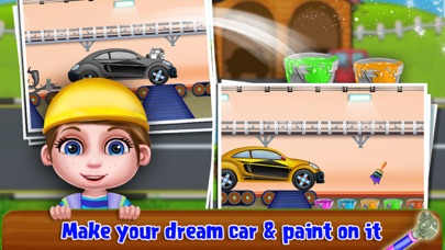 Car Mechanic and Car Wash Garage iPhone screenshot