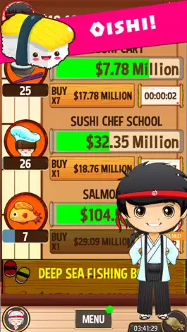 Game screenshot Sushi Diner Tycoon apk