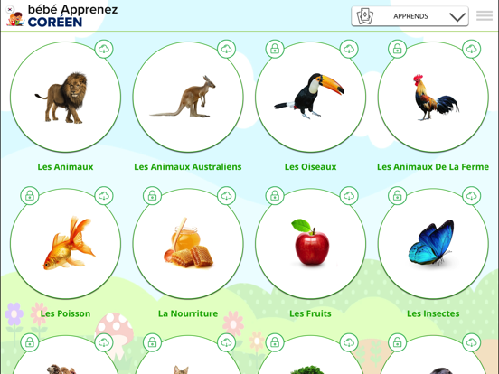 Screenshot #5 pour Bébé Learn - KOREAN