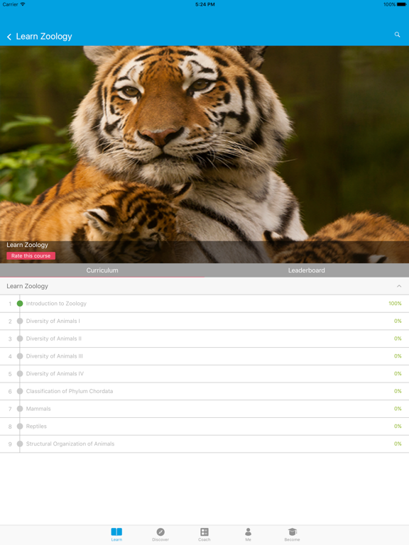 Learn Botany, Biology &Zoology iPad screenshot 2 - Education app