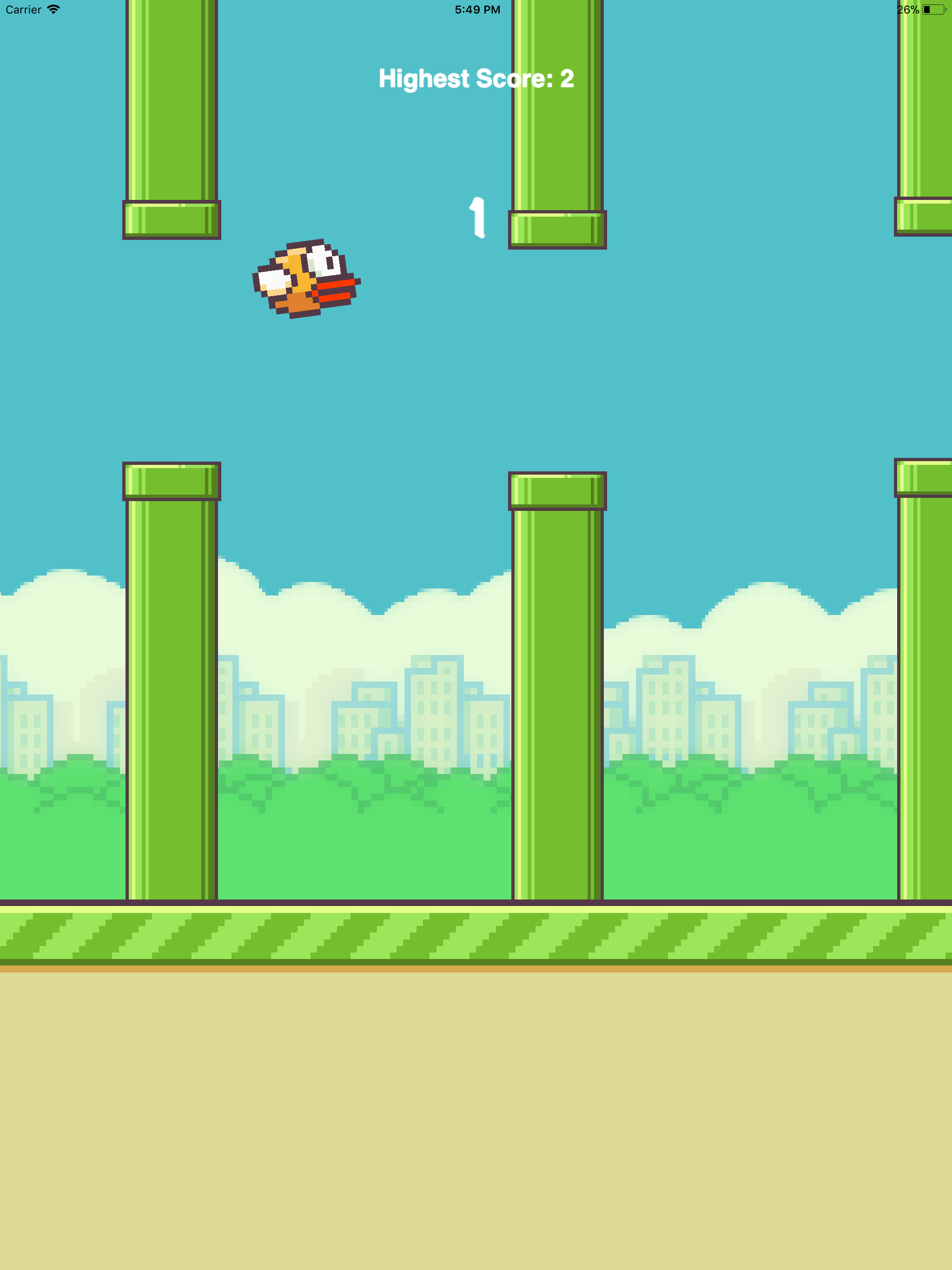 Flappy Flap Cat by Adam Carter