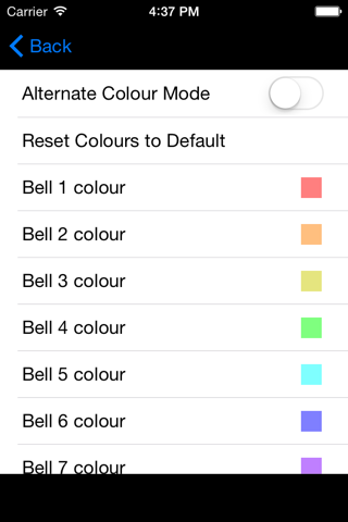 TinTin bellringing methods screenshot 4