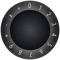 Drag your finger across the screen to move the dial