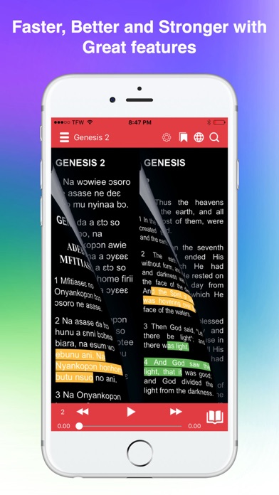 Twi Bible Asante 2012 screenshot 4