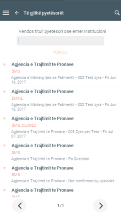 Screenshot #1 pour Zëri Qytetar