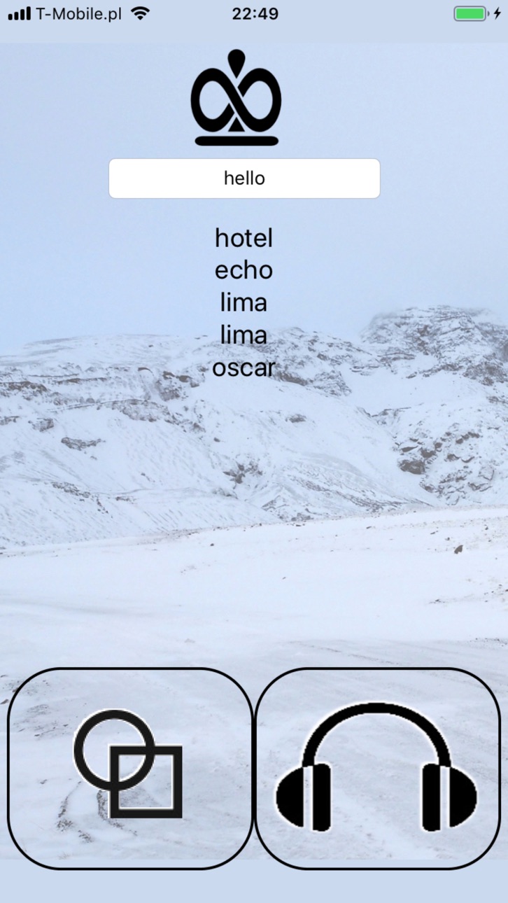 iPhone screenshot