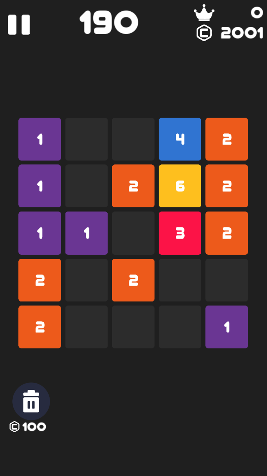 #2. Tetra Number Smash :Tap Puzzle (iOS) 由: Hoang Vinh Nguyen