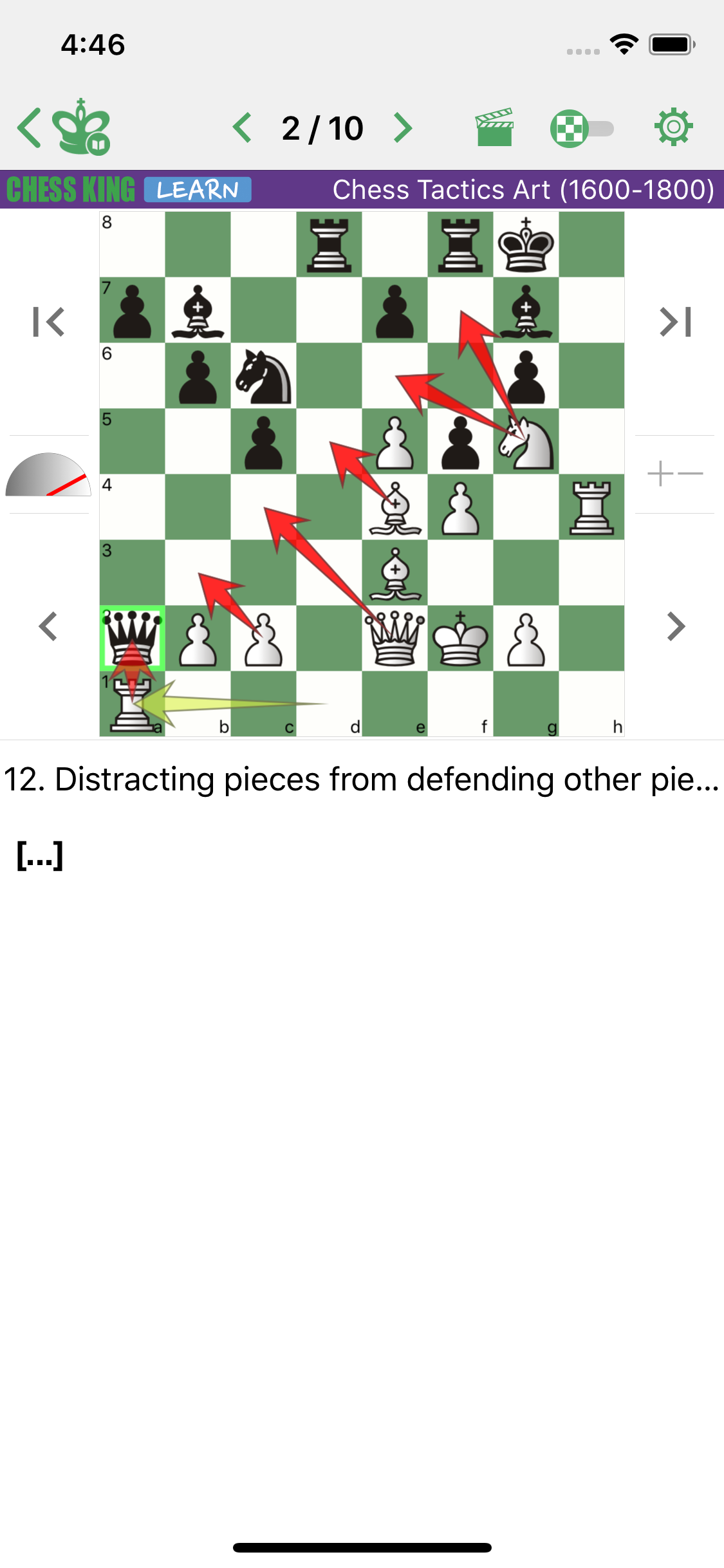 Chess Tactics Art (1600-1800) screenshot 2