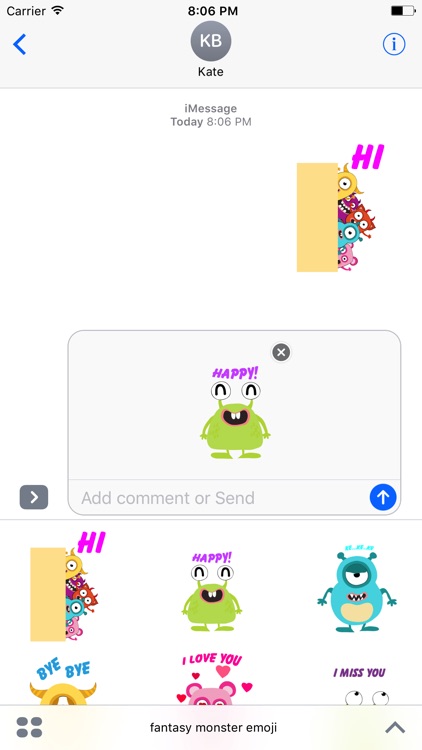kid monster emoji 2