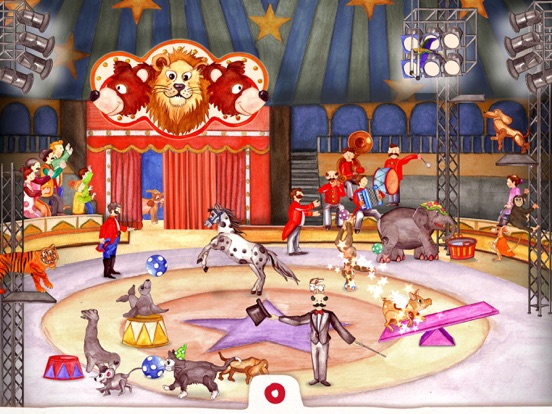 Screenshot #5 pour Au cirque - Un livre interactif pour les enfants
