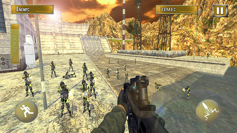 #4. Call Of Commando: FPS Shooting (iOS) Podle: Adnan Elahi