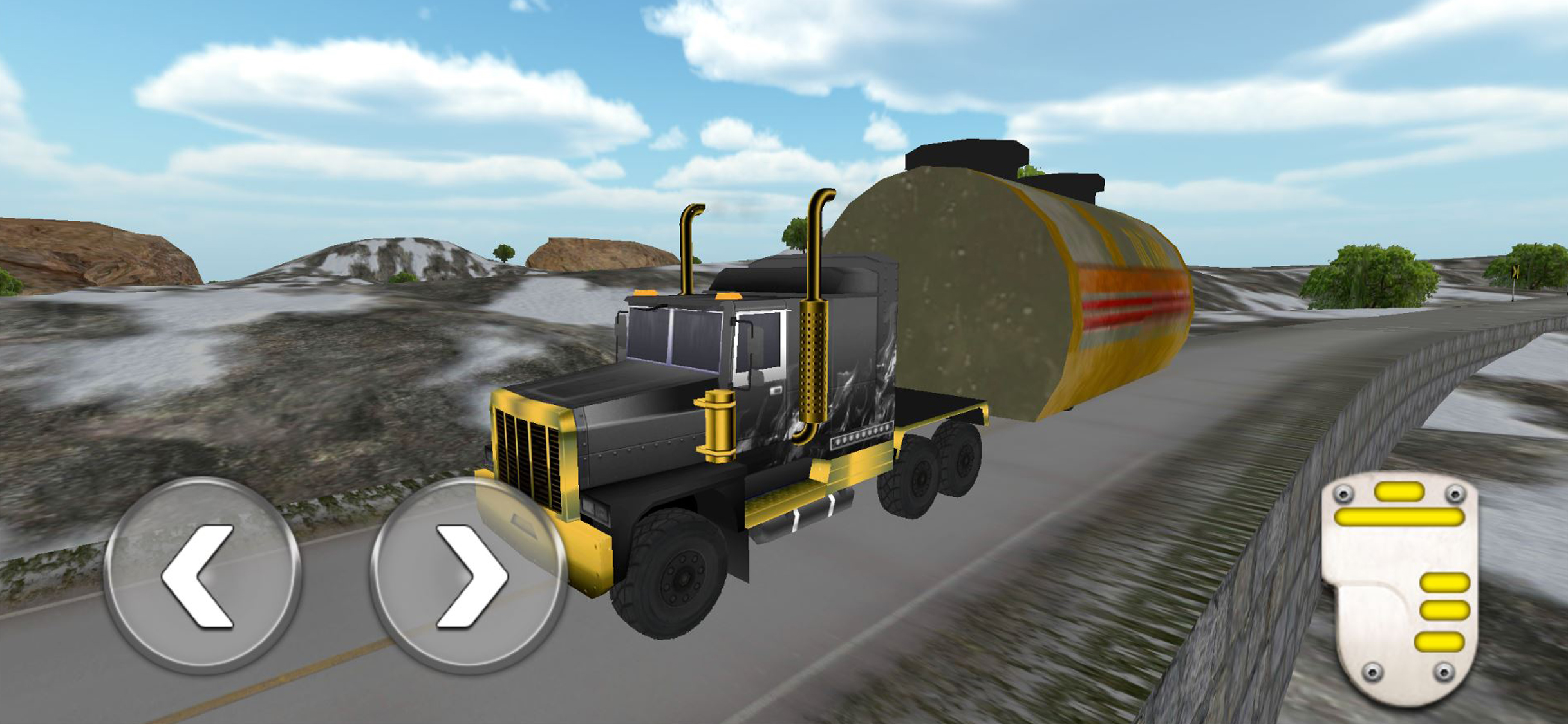 Oil Tanker Truck Drive 2018 screenshot 2
