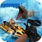 Kill Sea Monster 3D is crazy and attacking human by its big punch to survive