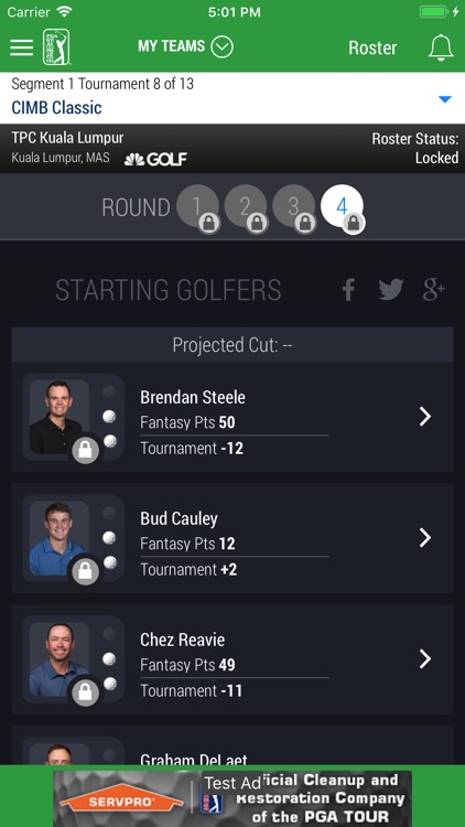 PGA TOUR Fantasy Golf
