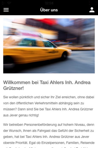Taxi Ahlers screenshot 2