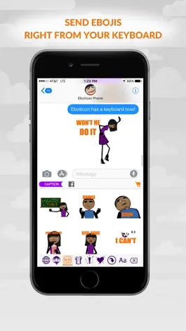 Game screenshot Eboticon Emoji Stickers hack