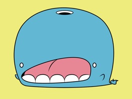 Goch the Whale Stickers