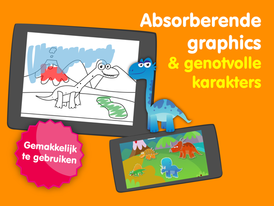 Planet Dino – Dinosaurus iPad app afbeelding 4