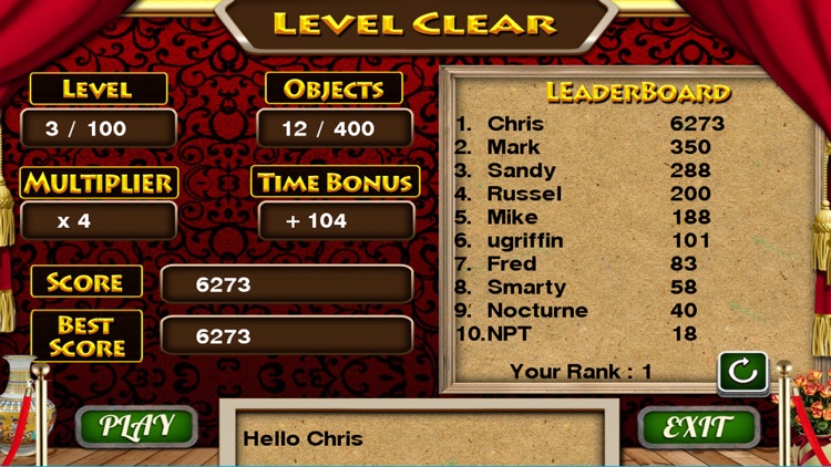 City Museum Hidden Object Game