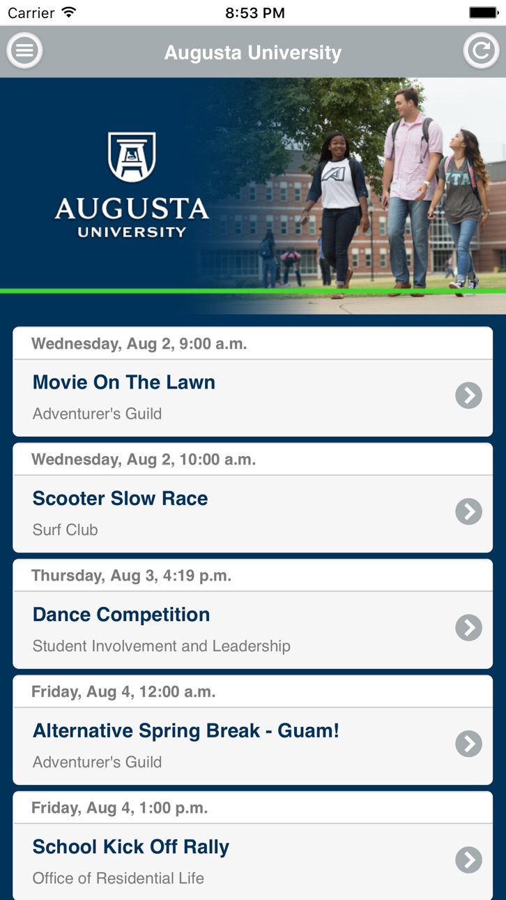 iPhone screenshot