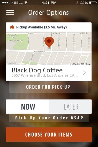 Black Dog Coffee screenshot 2