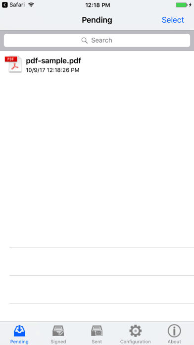 Screenshot #1 pour BioSigner