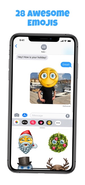 Real Emoji – Smiley Stickers(圖2)-速報App