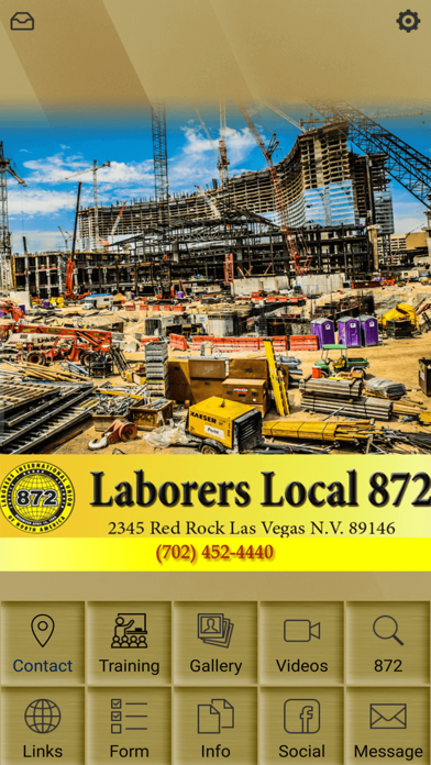 How to cancel & delete Laborers Local 872 from iphone & ipad 1