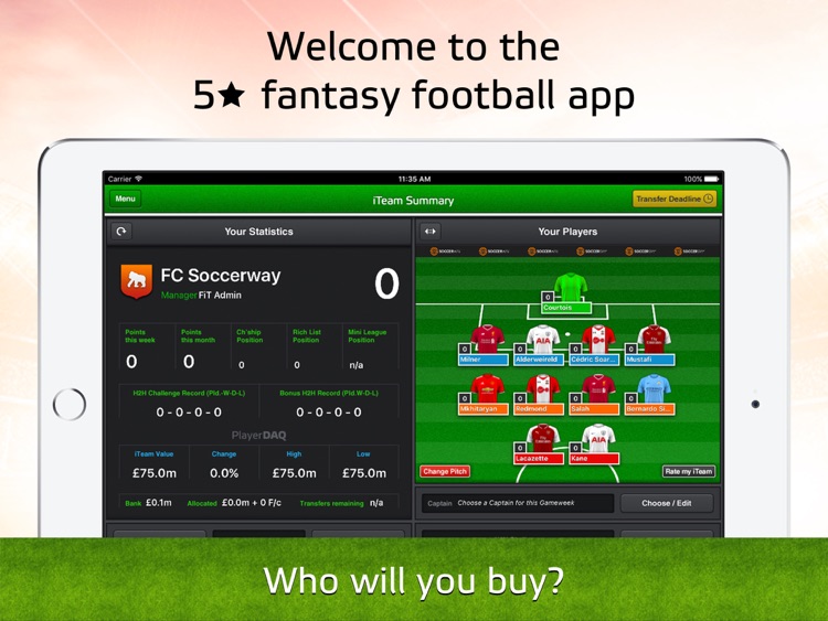 Dabblebet Fantasy for iPad