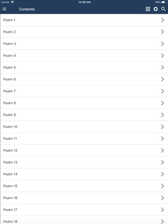 Screenshot #6 pour Sing Psalms