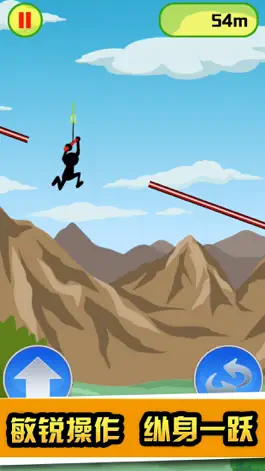 Game screenshot Rope Stickman-Jump to the End apk