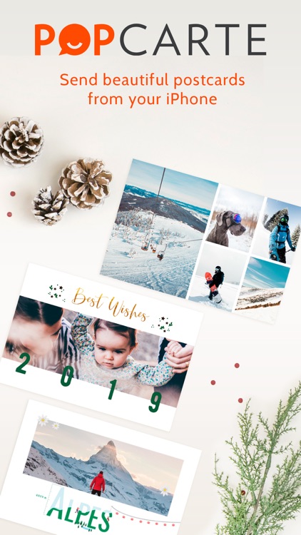 Popcarte -Send real postcards screenshot-0
