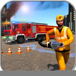 Firefighter Truck Simulator 3D app icon