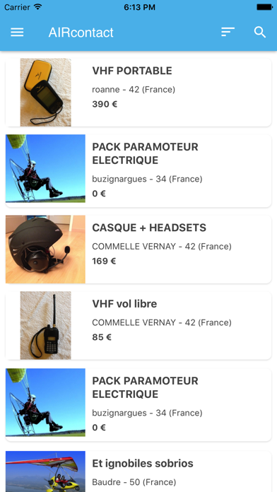 Screenshot #1 pour AIRcontact