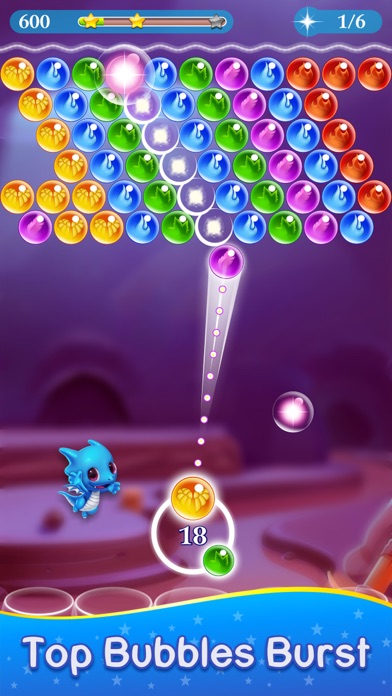 バブルパズル2: 最新で簡単のバブルシューティングゲーム - ストレス 発散 ゲームのおすすめ画像2