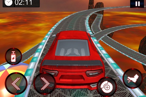 The Floor is Lava Car Parking Mania: Volcano Drive screenshot 2