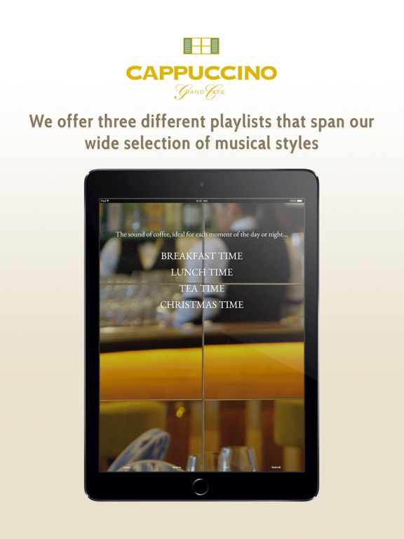 Screenshot #4 pour Cappuccino Radio Station