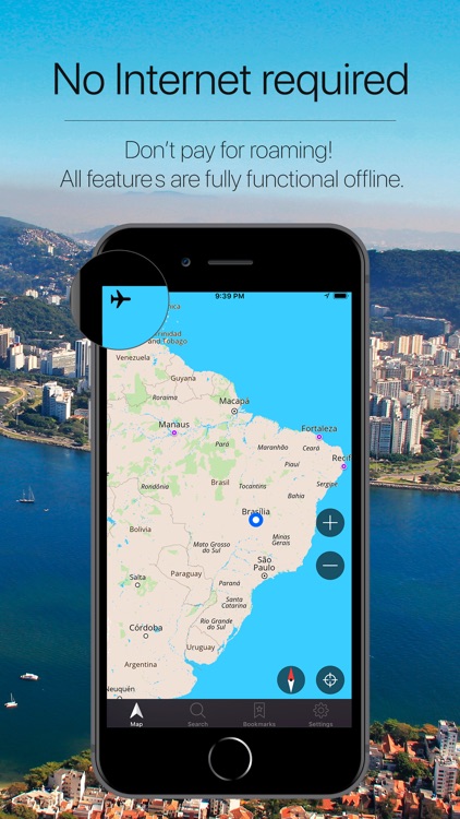 Brazil Offline Navigation