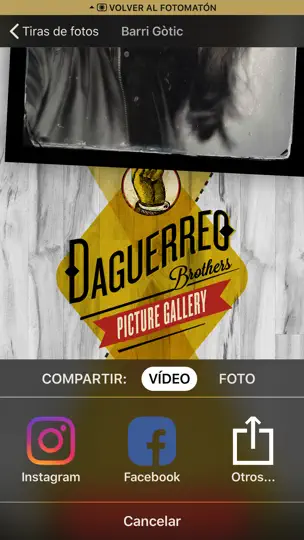 Captura de pantalla de Fotomatón IncrediBooth Video en iPhone 5