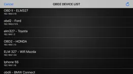 obd tracker - elm327 terminal iphone screenshot 2
