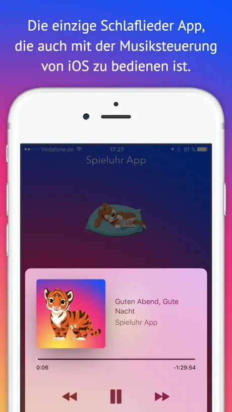 Spieluhr App - Einschlafhilfe