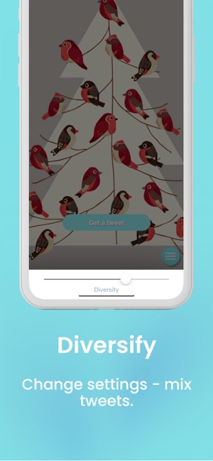 Xmas Birds Tweets Creative bot(圖2)-速報App