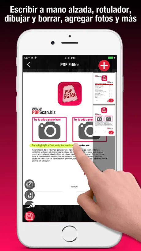 Editar y firmar PDF Document