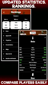 Battle Round Fort Stats screenshot #1 for iPhone