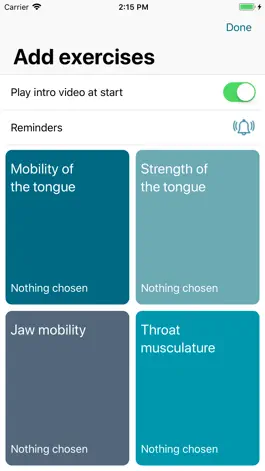 Game screenshot Dysphagia Training apk