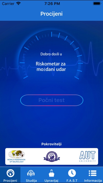 Stroke RiskoMeter Pro Croatian