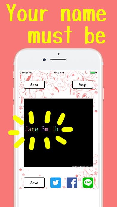 App screenshot